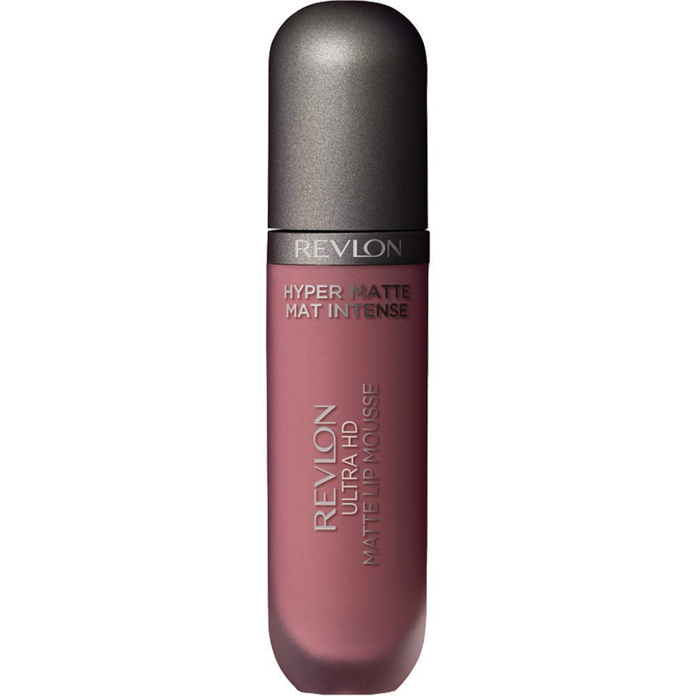 3 Pack Liquid Lipstick by Revlon, Face Makeup, Ultra HD Matte Lip Mousse, Longwear Rich Lip Colors in Plum / Berry, 830 Death Valley, 0.02 Oz
