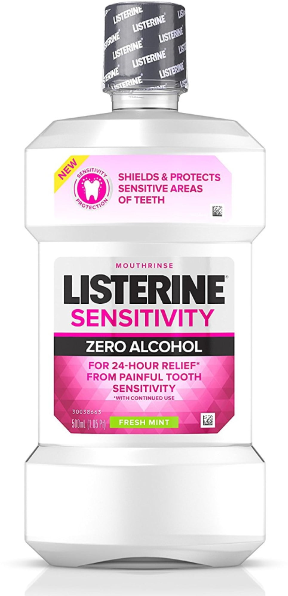 3 Pack Listerine 24 Hr Tooth Sensitivity Relief And Protection Alcohol Free Formula