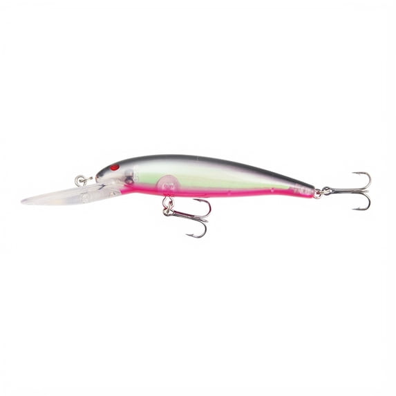 3-Pack Long Lip Deep Diving Minnow Fishing Lures, Floating Hard Baits for Bass Trout Blackfish, Long Distance Casting High-Performance Tackle
