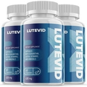 3 Pack Lutevid - Revolutionary Advanced Vision Matrix Formula - Supports Healthy Vision - Dietary Supplement for Eyes Sight - 180 Capsules