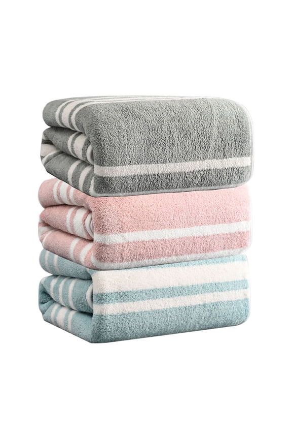 3-Pack Luxury Hand Towels for Bathroom, Cotton Towels, Ultra Soft and Highly Absorbent Towels for Bathroom, Gym, Hotel Multicolor