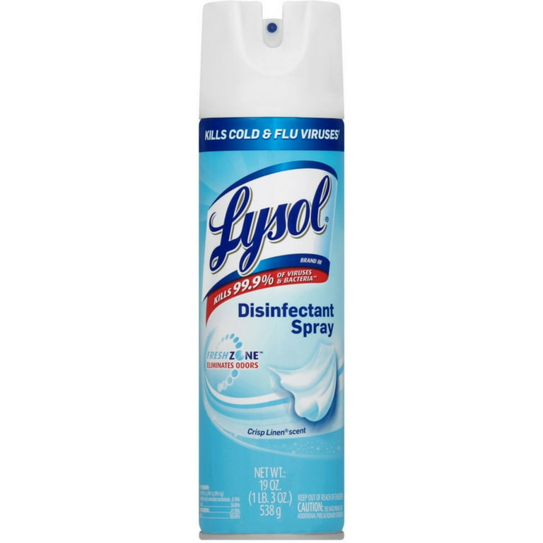 Lysol Disinfectant Spray, Crisp Linen 3pk./19 oz.
