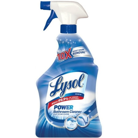 3 Pack - Lysol Power Bathroom Cleaner Trigger 22 oz