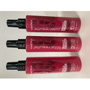 3 Pack MATRIX Total Results Miracle Creator Multi-Tasking Treatment | Ultimate Strengthening Leave-In Treatment | Moisturizing Heat Protectant & Detangler Spray | For Damaged Hair