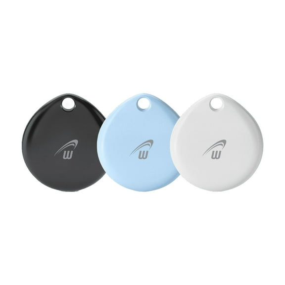 WorryFree Gadgets Anti Loss Device Smart Tag 3 Pack with Wireless Tracker for Pets, Bags, Keys etc