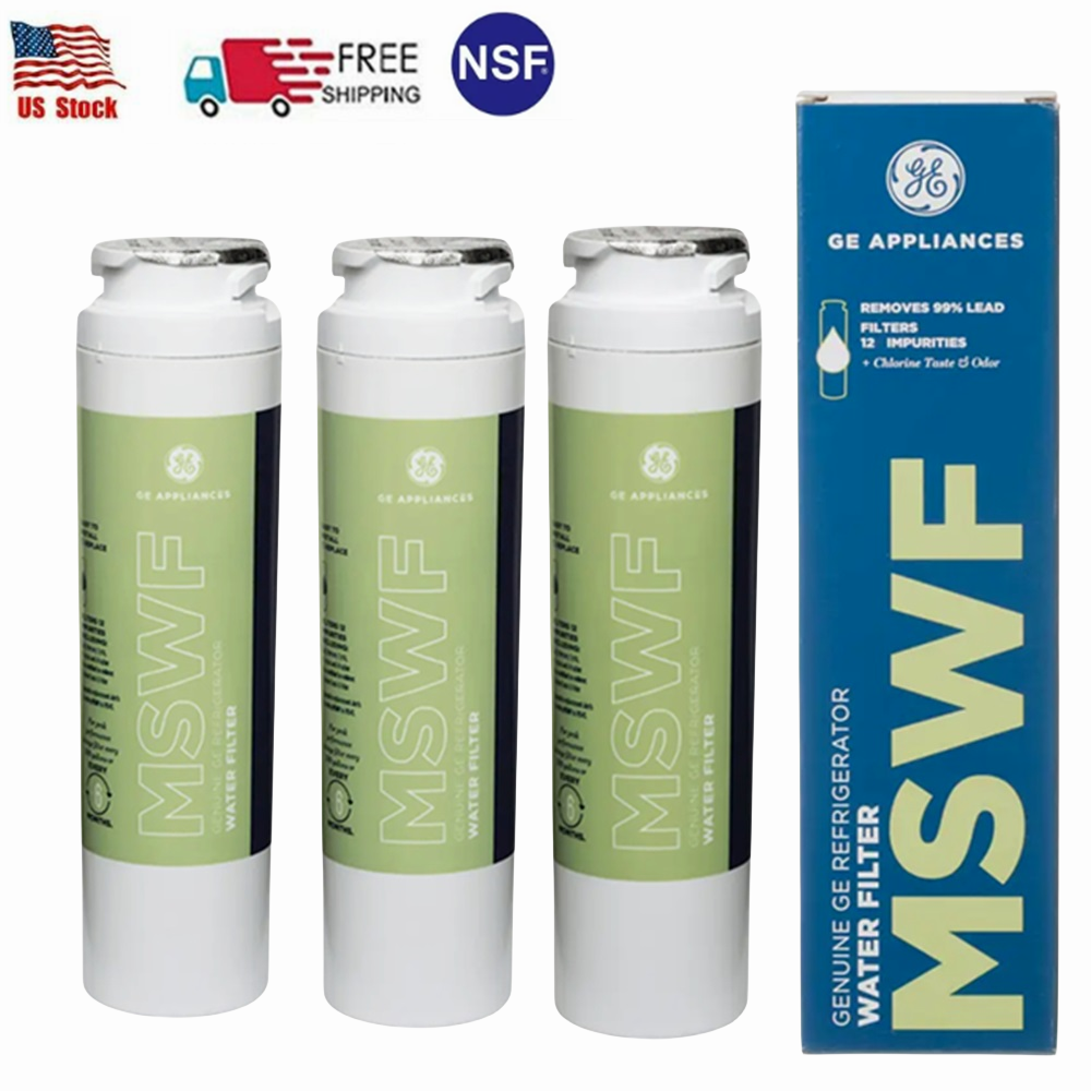 3 Pack MSWF SmartWater Refrigerator Internal Water Filter Cartridge