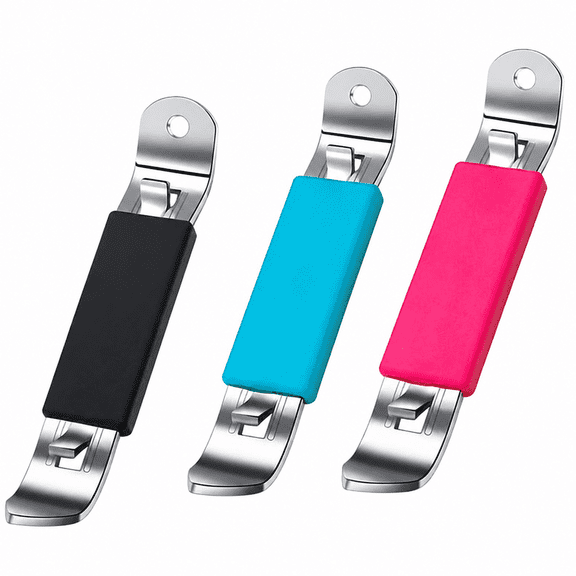 3 Pack Magnetic Beer Bottle Opener, Stainless Steel Classic Can Tapper, Portable Magnetic Bottle Opener, Heavy Duty Fridge Magnet Opener for Home Kitchen Camping Travel