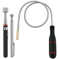 thumbnail image 1 of 3 Pack Magnetic Pickup Tool- Extendable Magnet, Telescopic Magnetic Pick-Up Tool, Bendable Flexible Magnetic Pickup Tool,3 * Magnetic Pickup Tool, 1 of 8