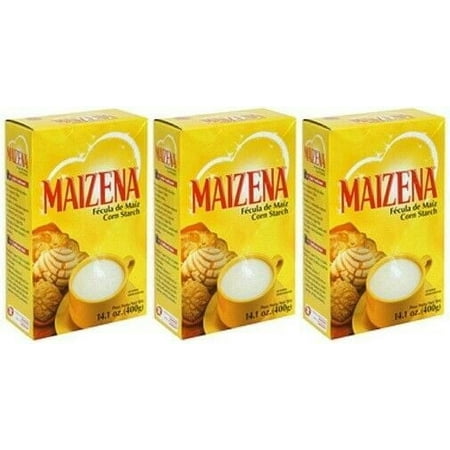 (3 Pack) Maizena Corn Starch 14.1 Oz Box, 3 Boxes