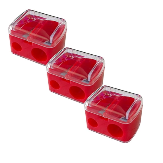 3 Pack Make Up Pencil Sharpener, Lip Liner Pencil Sharpener, Cosmetic Pencil Sharpener, Colored Cosmetic Lip Pencil Sharpener Hand Pencil Sharpener for Eyeliner Lip Liner Pencils