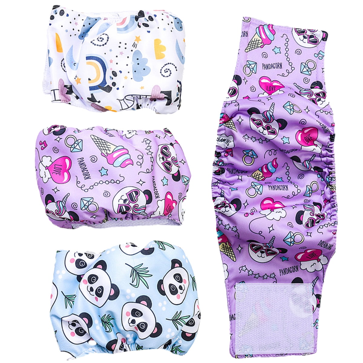 3 Pack Male Belly Bands for Dogs Absorbing Dog Wraps Male Washable