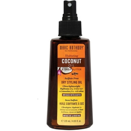 3 Pack - Marc Anthony Hydrating Coconut Oil & Shea Butter Dry Styling Oil 4.05 oz