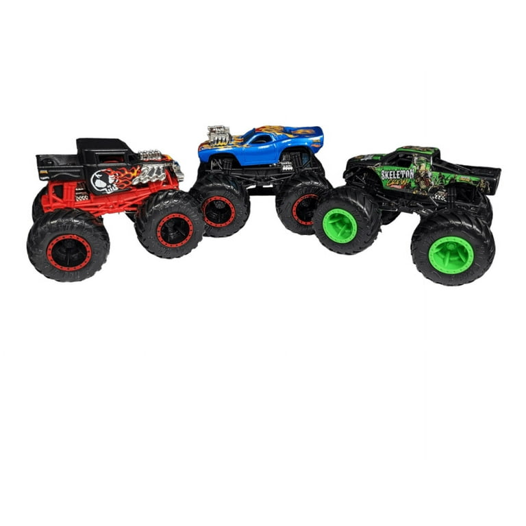 Hot Wheels 1:64 Scale Bone Shaker Monster Truck 