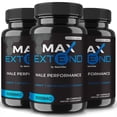 thumbnail image 1 of (3 Pack) Max Extend – Original MaxExtend Capsules with a Natural Daily Blend for Wellness |Clean, Gentle, Easy-to-Swallow Pills (180 Capsules), 1 of 10