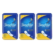 3 Pack - Maxi Pads Regular 24 Each