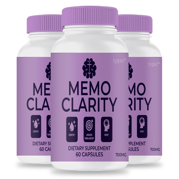 (3 Pack) Memo Clarity - Memo Clarity Pill Supplement
