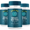 thumbnail image 1 of (3 Pack) Memo Matrix Advanced Capsules, Memo Matrix Brain Support (180 Capsules), 1 of 9