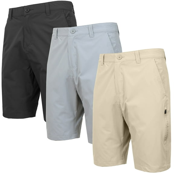 3-Pack Men's 6 Pocket All Motion Stretch Utility Golf Shorts (32-42)