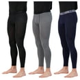 thumbnail image 1 of 3 Pack: Men's Active Compression Pants - Workout Base Layer Tights Running Leggings (Available in Big & Tall), 1 of 5