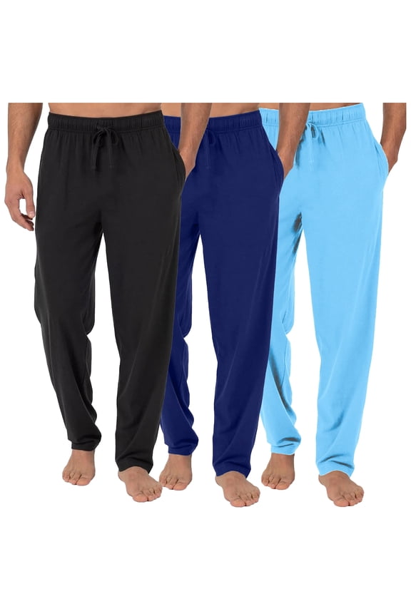 3-Pack Men's Classic Lounge Pants (Sizes, S-3XL)