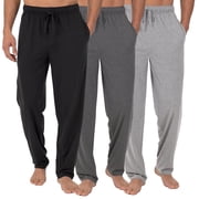 3-Pack Mens Classic Lounge Pants Sizes, S-3XL