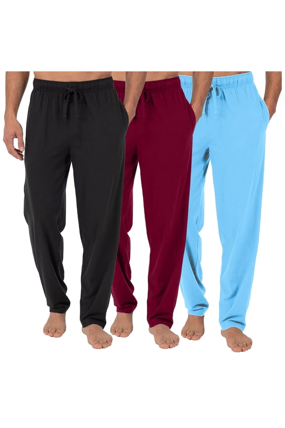 3-Pack Men's Classic Lounge Pants (Sizes, S-3XL)