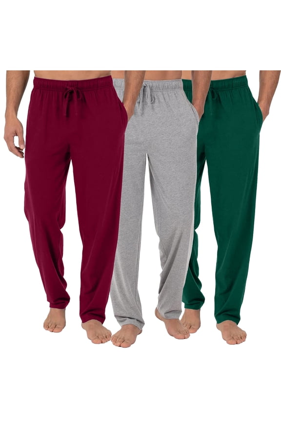3-Pack Men's Classic Lounge Pants (Sizes, S-3XL)