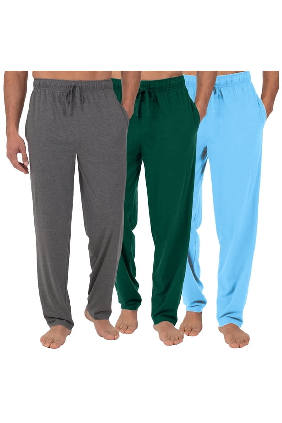 3-Pack Men's Classic Lounge Pants (Sizes, S-3XL)