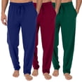 thumbnail image 1 of 3-Pack Men's Classic Lounge Pants (Sizes, S-3XL), 1 of 7