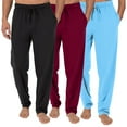 thumbnail image 1 of 3-Pack Men's Classic Lounge Pants (Sizes, S-3XL), 1 of 5