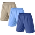 thumbnail image 1 of 3-Pack Men's Classic Poly Tech Lounge Shorts (S-3XL), 1 of 6
