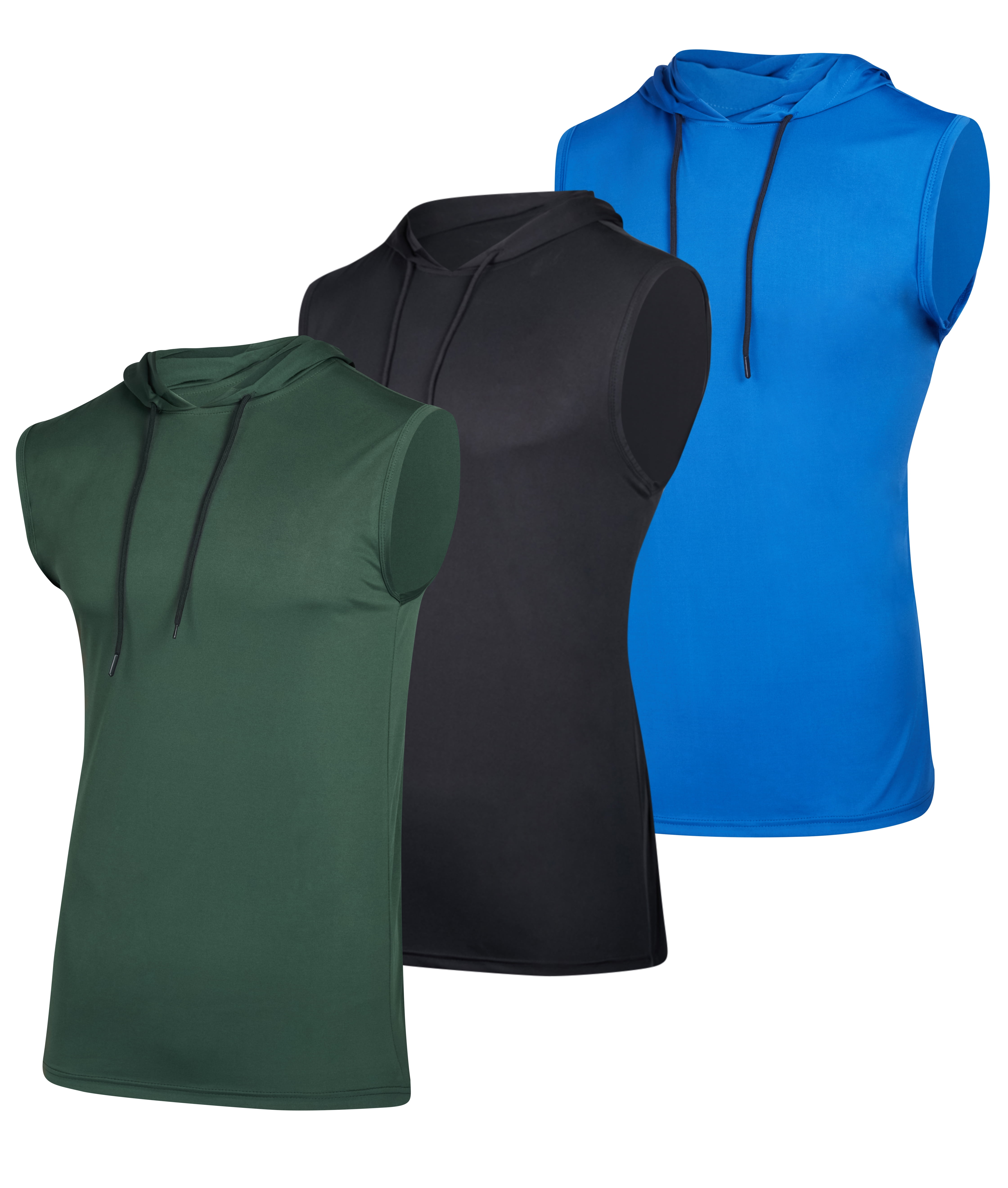 Big and tall sleeveless hoodie hot sale