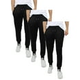 thumbnail image 1 of 3-Pack Men's Fleece & French Terry Slim-Fit Jogger (Size, S-2XL), 1 of 7