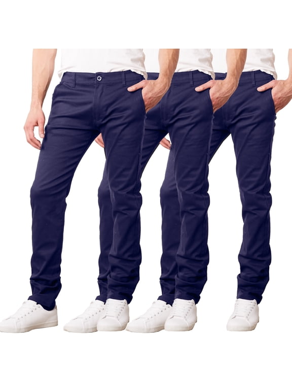 Men’s Lightweight Stretch Casual Chino Suit Pants