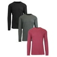 3Pack Men's Long Sleeve Thermal Shirts (S5XL)