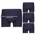 thumbnail image 1 of 3-Pack Men's Navy Regular Absorbency Washable reusable Incontinence Trunk Boxer Briefs 1X (Waist 42-44), 1 of 9