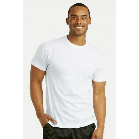 3-Pack Men's Spak 100% Cotton White T-Shirt