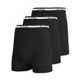 thumbnail image 1 of 3-Pack Men's Stretch Cotton Boxer Briefs (Sizes, S-2XL), 1 of 2