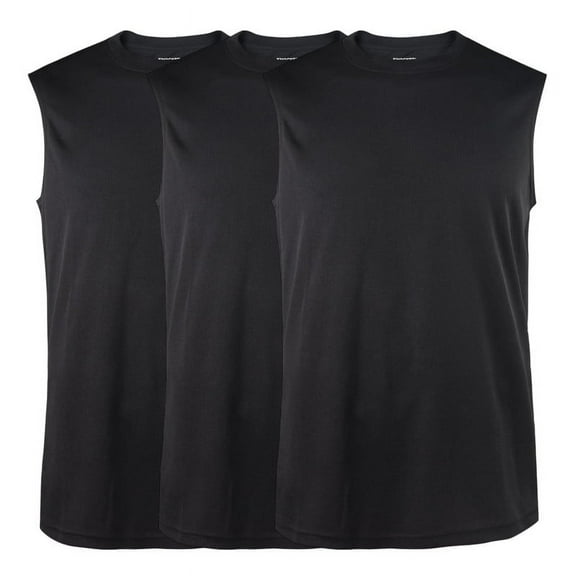 3 Pack Men's Tank Tops Quick Dry Moisture Wicking Performance S-3XL Basic Athletic Daily Regular Big & Tall Workout Gym Solid T-shirts Tops Activewear