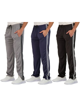  FEDTOSING Men's Jogger Sweatpants Open Bottom Lightweight Mesh  Loose Fit Big and Tall Athletic Running Workout Gym Training Track Pants  with Pockets Blue& Black S : Clothing, Shoes & Jewelry