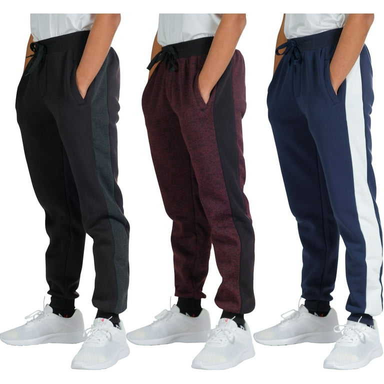 Real Essentials Men's French Terry Athletic Sweatpants with