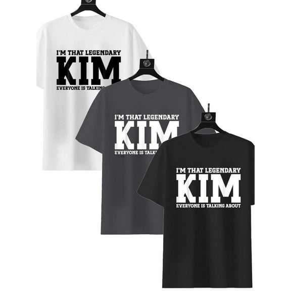 3 Pack Mens Graphic Tees Vintage T-Shirts Oversized Letter Print Casual Crewneck Cotton Top Short Sleeve Rapper Streetwear Black,Gray,White 3XL