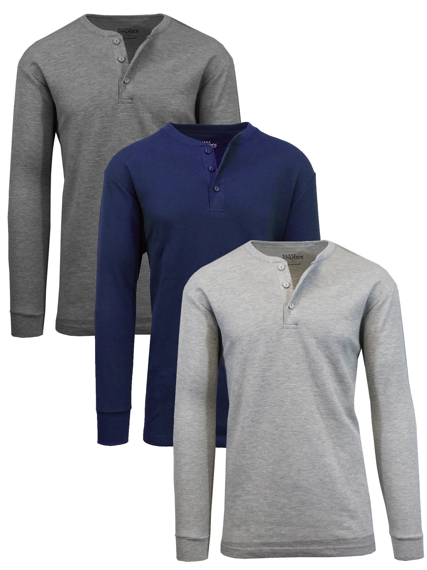 Tシャツ・カットソー HUECLOSET Button Henley Sweatshirt SE455 Huesdet Mens Summer Casual Short Sleeve Henley T-Shirts