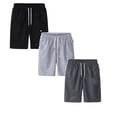 thumbnail image 1 of 3 Pack Mens Sleep Shorts Mens Pajama Shorts With Pockets Men Shorts Casual Soft Lounge Athletic, 1 of 5