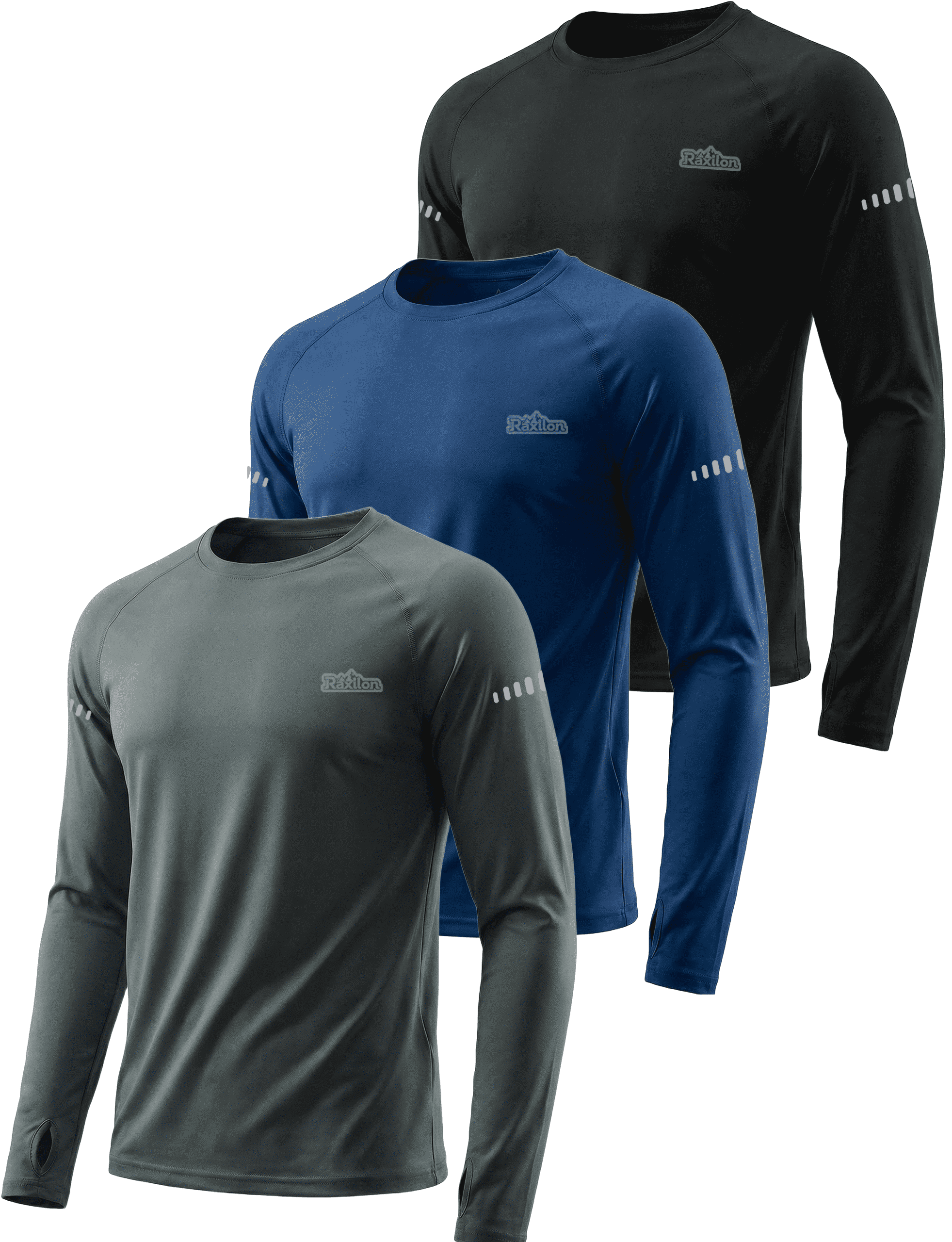 Customer reviews for 3 Pack Mens UPF 50+ Sun Protection Shirts Long ...