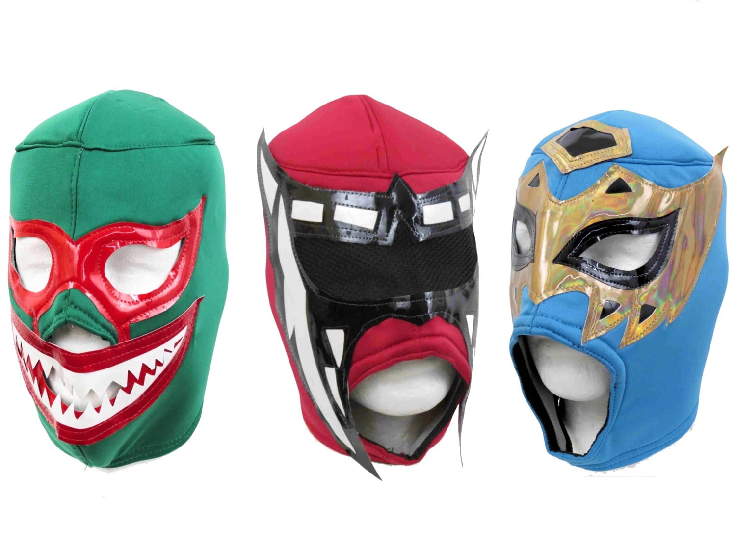 Masque De Lutte Mexicain – Lucha Libre – Rose Et Or – Adulte – Fait Au Mexique