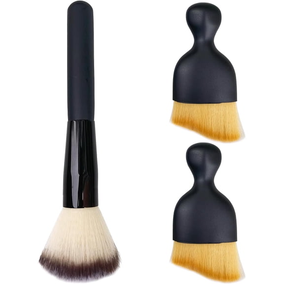 3 Pack Microfiber Duster, Small Dust Brushes, Feather Duster, Soft Fibers, Efficient Dust Removal, Cleaning Tool Perfect for Computers, Keyboards, Car Interior, Photo Frames, Digital Devices