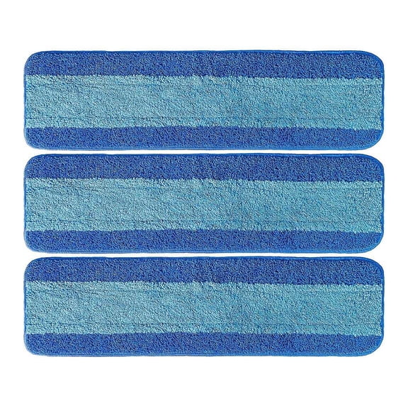 PULMCheerger 3 Pack Microfiber Mop Pads for Microfiber Cleaning Pad Compatible with Mop for Hardwood Floor Cleaner