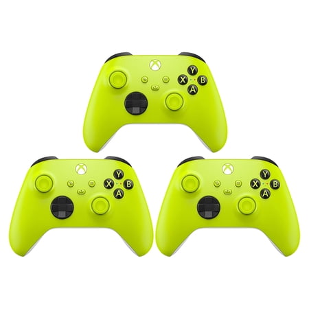 3 Pack Microsoft Xbox Bluetooth Wireless Controller For Series X/S - Electric Volt