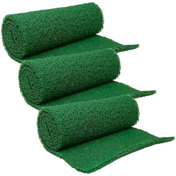 3-Pack Miners Moss Sluice Box Matting; Miner Moss Sluice Matting for Fluid Bed Sluice; Sluice Box mat - Gold Mining Equipment - 12x48 or 24x48 inch Size